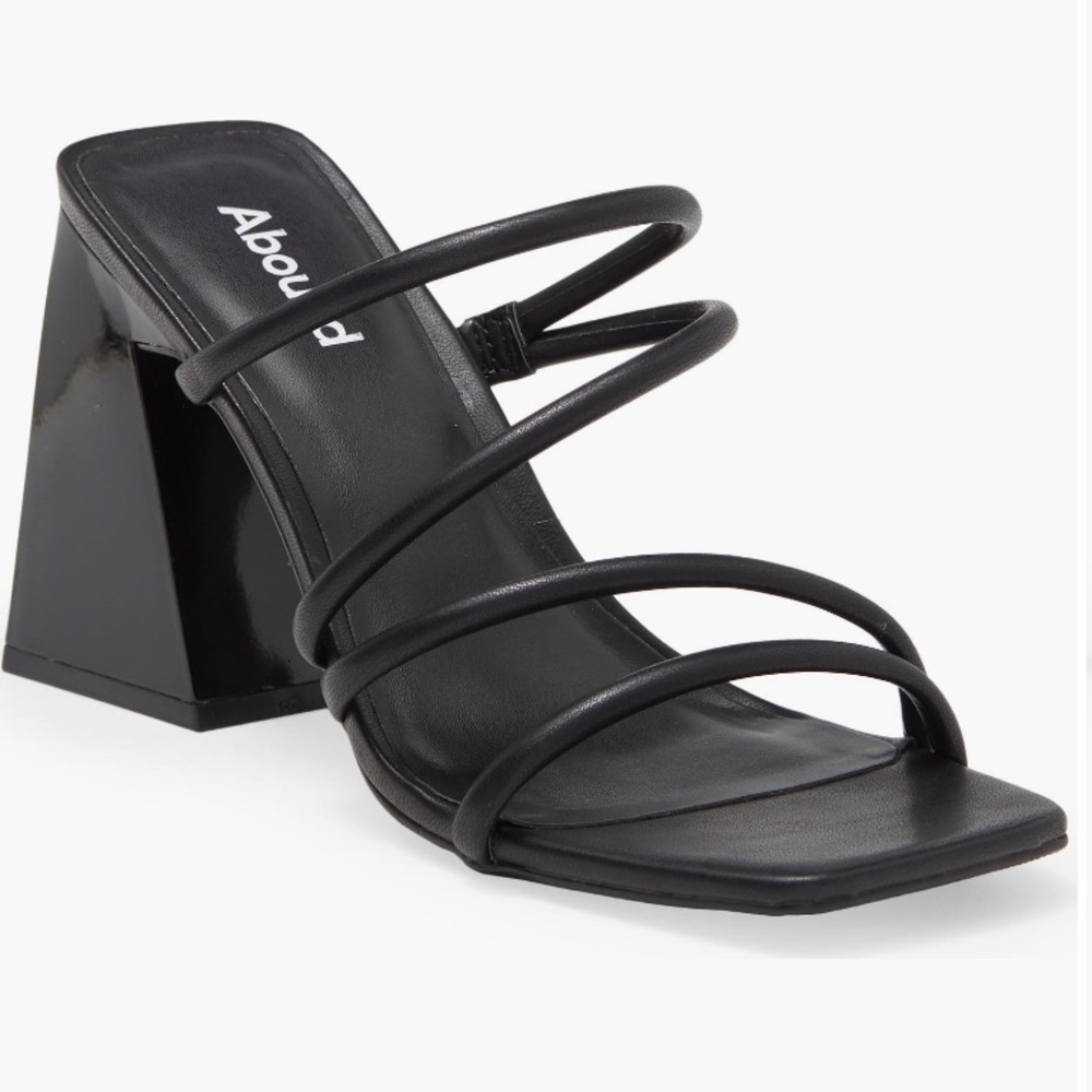Abound Austyn Strappy sandal black size 8.5